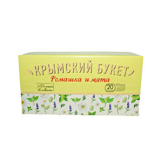 Крымский букет ромашка мята травяной чай 20пак